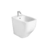 Bidet Moderne Encastré En Céramique Blanche Brillante