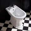 Bidet rétro à poser blanc Ramses