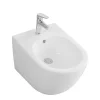 Bidet suspendu - 52 x 36,3 x 33 cm - Blanc -VELA