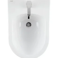 Bidet suspendu céramique traditionnelle SANINDUSA Sanibold 50 blanc