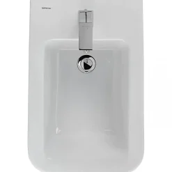 Bidet suspendu céramique traditionnelle SANINDUSA Advance blanc