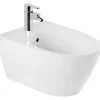 Bidet suspendu céramique traditionnelle SANINDUSA 56 Sanlife blanc