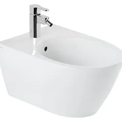 Bidet suspendu céramique traditionnelle SANINDUSA 56 Sanlife blanc