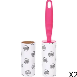 Brosse à vêtements 2 recharges Gris - Gris - 5five