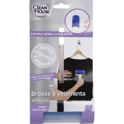 Brosse à vêtements lavable gris - Bleu- 5five