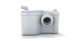 Broyeur adaptable W12 - 1 entrée WC diam : 100mm + 1 entrée lave mains diam : 40mm