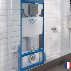 Broyeur WC adaptable WATERMATIC Waterwall avec bâti support GROHE