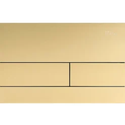 Bâti Support Wc Avec Plaque De Commande Type T Rea Brush Gold