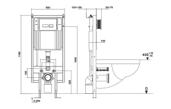 BÀTI-SUPPORT Nashi universel pour WC lavant automatique