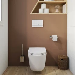 Bâti-support sol et mur pour WC suspendu autoportant, certifié NF, Silgo GoodHome
