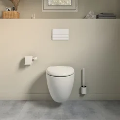 Bâti-support sol et mur pour WC suspendu autoportant, certifié NF, Silgo GoodHome
