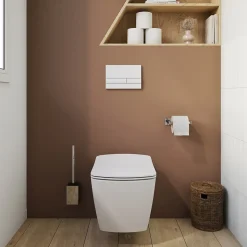 Bâti-support sol et mur pour WC suspendu autoportant, certifié NF, Silgo GoodHome