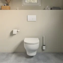 Bâti-support sol et mur pour WC suspendu autoportant, certifié NF, Silgo GoodHome