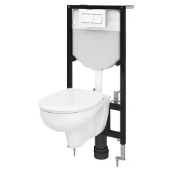 Bâti-support universel pour WC suspendu Urmia l.35,5 x P.53,5 x H.40 cm
