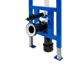 Bâti-support WC suspendu, installation sur cloison légère, hauteur 112 cm, chasse 2/4-6 L + plaque blanche (ROW01-FR)