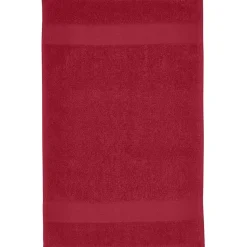 Bullet - Serviette de bain AMELIA Rouge (Taille unique)