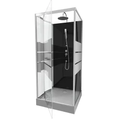 Cabine de douche 90 carrée 90x90x225cm - SCRATCHY 90
