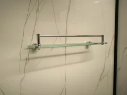 Cabine de douche carrée 90x90 QUADRA Marble