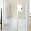 Cabine de douche Kinedo Kinemagic Sérénité Plus 160x80 niche basse porte coulissante transparent thermostatique