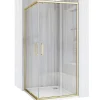 Cabine De Douche Rea City Brush 80X80 Brush Gold
