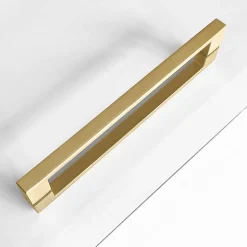 Cabine de douche REA City Brushed Gold 80x100