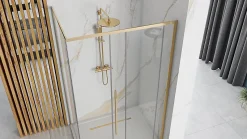 Cabine De Douche Rea Solar 90X120 Gold