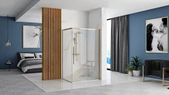 Cabine De Douche Rea Solar 90X120 Gold