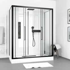 Cabine de douche RECTANGLE 160x85x217cm - FACTORY 2 XXL