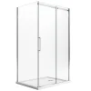 Cabine de douche 90x120CM H200 Verre Transparent 8mm Droite avec Easy-Clean mod. Prime Duo 1 Porte