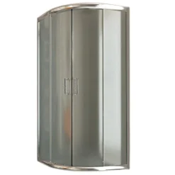 Cabine Douche Demi-Circulaire 80x80 H185 Opaque 6mm mod. Alabama