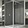 Cabine Douche 80x140 CM H185 transparent modèle Replay Duo 2 Portillons