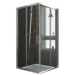 Cabine Douche 80x80 H185 Transparent 6mm mod. Alabama