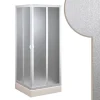 Cabine douche 90x90CM en acrylique mod. Smart avec ouverture centrale