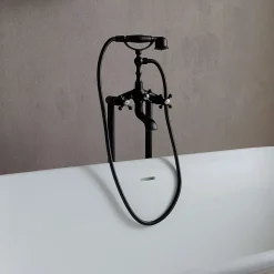 Centre De Baignoire En Marbre Reconstitué De Style Classique