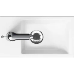 Cersanit Como Lavabo pour meuble 40x22 cm avec trou pour robinetterie au milieu (K32-001-BOX)
