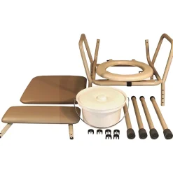 Chaise Percée Réglable en Hauteur Essex - Aidapt VR161