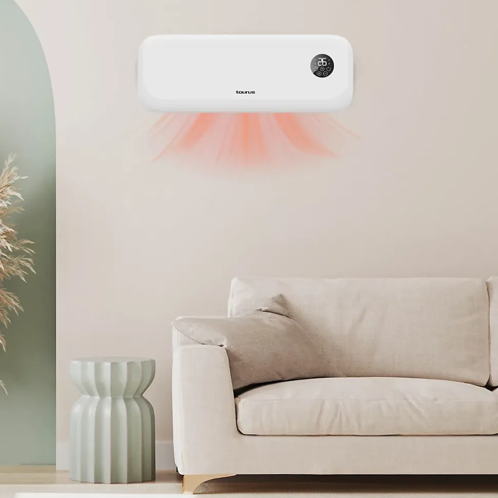 Chauffage mural céramique 2000w blanc Taurus RCMB 22