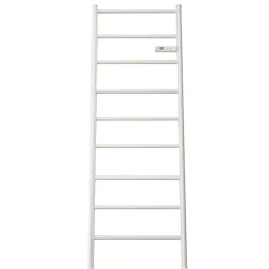 Chemin'Arte Sèche-Serviettes Blanc Design échelle 150cm - 250W - Thermostat électronique - Timer