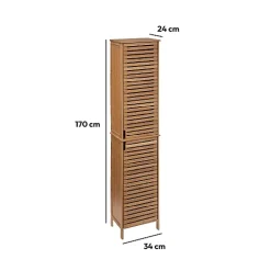 Colonne 2 portes Bambou Sicela - 5Five