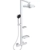 Colonne de douche - Alu+ - IDEAL STANDARD - Jets multiples