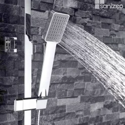 Colonne de Douche Anti-Calcaire Chrome IMEX FIYI BDF016