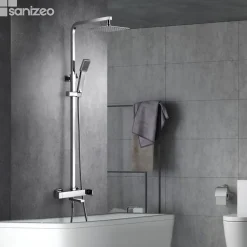 Colonne de Douche et Baignoire Anti-Calcaire Chrome IMEX FIYI BDF016-B