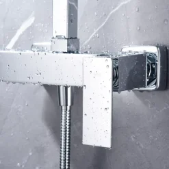 Colonne de Douche Anti-Calcaire Chrome IMEX PISA BDP048