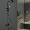 Colonne de Douche Anti-Calcaire Chrome IMEX LUXOR BDX023/NG