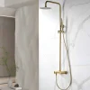 Colonne de Douche Anti-Calcaire Or Brossé IMEX IMEX OLIMPO BDC033/OC