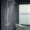 Colonne de Douche Anti-Calcaire Blanc Mat IMEX DINAMARCA BDR031/BL