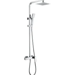 Colonne de Douche Anti-Calcaire Chrome IMEX SUECIA BDC032