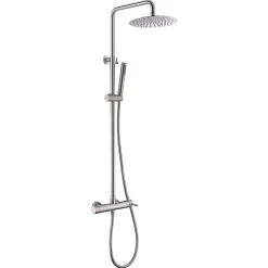 Colonne de Douche Anti-Calcaire Acier Inoxydable Intérieur / Extérieur IMEX MOSCU BDK034