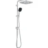 Colonne de douche avec inverseur manuel - Economie d'eau - GROHE Vitalio Comfort 250 - Chromé - 26698001