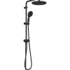 Colonne de douche avec inverseur manuel - Economie d'eau - GROHE Vitalio Start System 250 - Noir Mat - 266802431